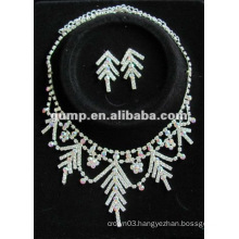 Rhinestones wedding Bridal jewelry set (GWJ12-051A)